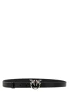 Pinko Black Love Berry Belt In Black
