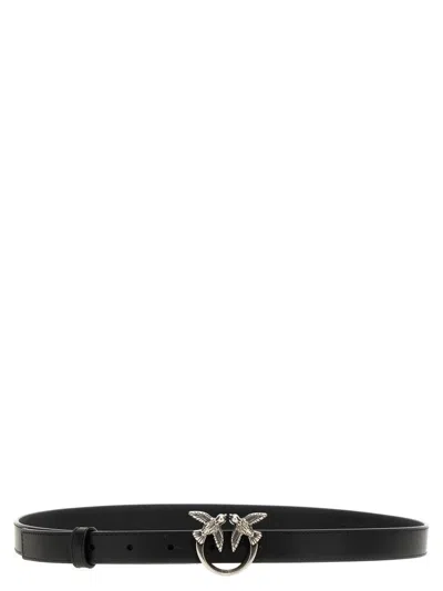 Pinko Black Love Berry Belt