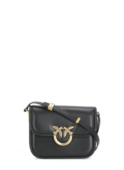 Pinko Black Love Box Mini Bag