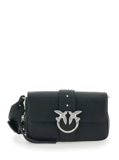 PINKO BLACK LOVE MINI SHOULDER BAG