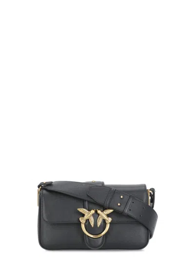 Pinko Black Love One Mini Bag