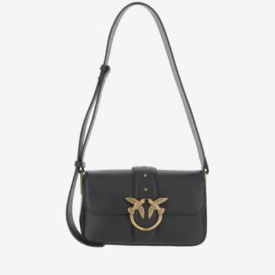 Pinko Black Love One Mini Shoulder Bag