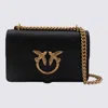 Pinko Chain Strap Metal Hardware Shoulder Bag In Black