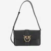 Pinko Black Love One Shoulder Bag In Black