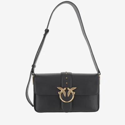 Pinko Black Love One Shoulder Bag