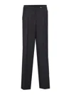 Pinko Black Placida Pants In Blue