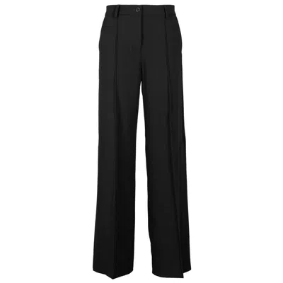 Pinko Polyester Jeans & Women's Pant In Black