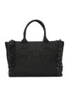 Pinko Black Polypropylene Polyester Polyester Cotton Polyamide Polyurethane Polyester Handbag In Black