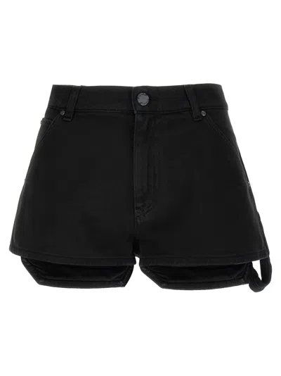 PINKO BLACK SAO TOME SHORTS