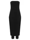 Pinko Jumpsuit With Skirt-effect Front In Black