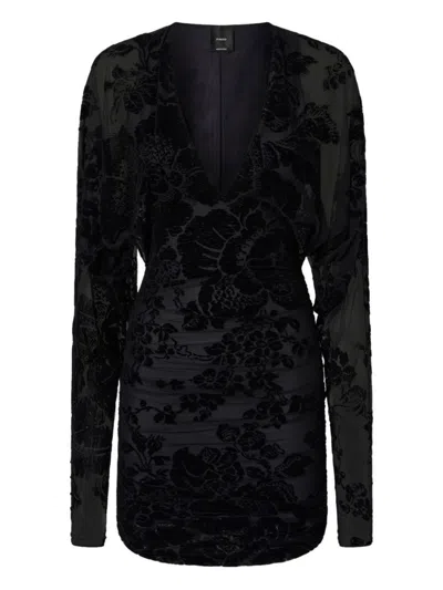 PINKO BLACK SHORT TULLE DRESS