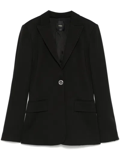 Pinko Black Single Breasted Blazer