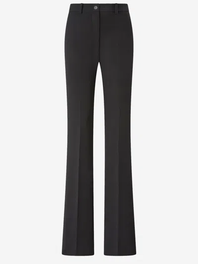 PINKO BLACK SLIM-FIT TROUSERS