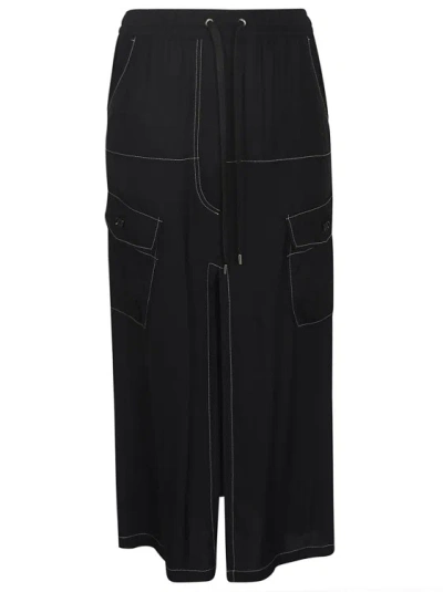 Pinko Black Straight Hem Skirts