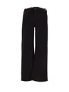 Pinko Britney Bootcut Bull Stretch Trousers In Black