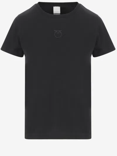 Pinko Black Tonal Logo T-shirt