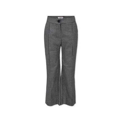 Pinko Kids' Black Trousers For Girl With Logo
