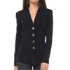 Pinko Blazer Slim En Tissu Technique