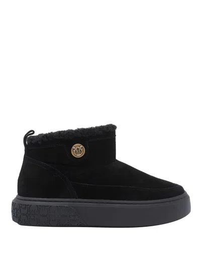 PINKO BOTINES - NEGRO
