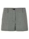 Pinko Nevi Shorts In Blackwhite