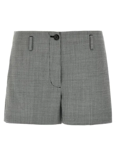 PINKO BLACKWHITE NEVI SHORTS