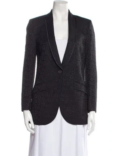 Pre-owned Pinko Blazer In Black