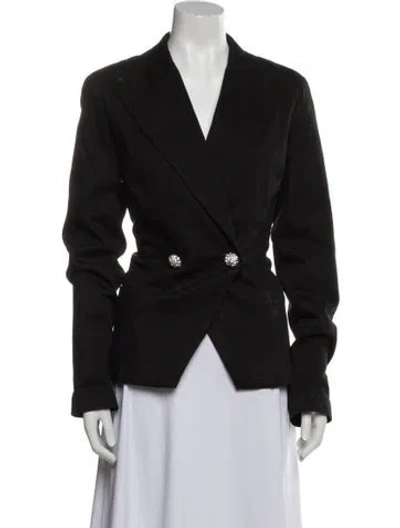 Pre-owned Pinko Blazer In Black