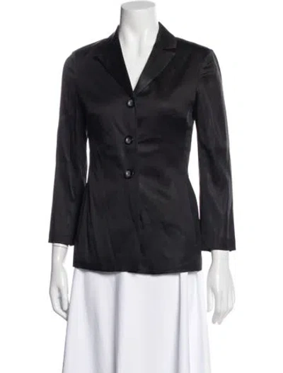Pre-owned Pinko Blazer In Black