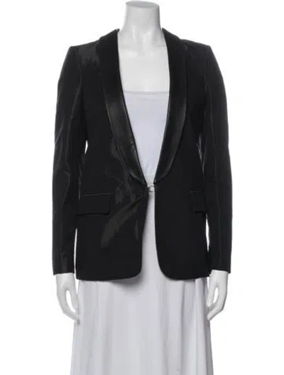 Pre-owned Pinko Blazer In Black