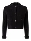 Pinko Masquerade Cardigan In Black