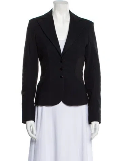 Pre-owned Pinko Blazer In Blue