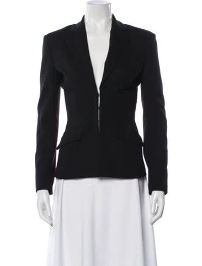 Pre-owned Pinko Blazer In Blue