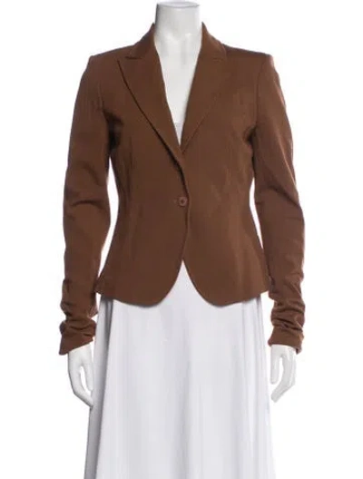 Pre-owned Pinko Blazer In Brown