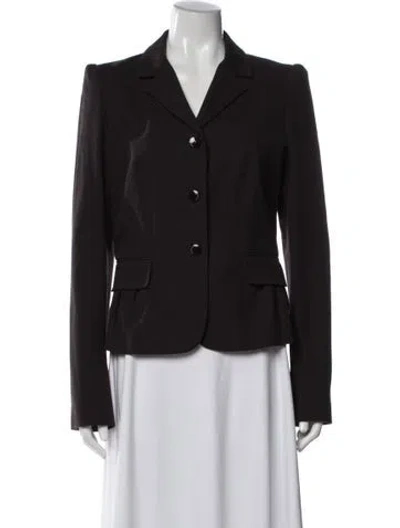 Pre-owned Pinko Blazer In Brown
