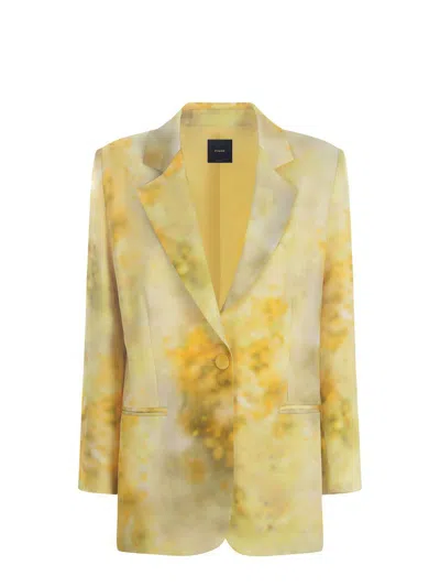 Pinko Blazer "esagerata" Shaded In Yellow