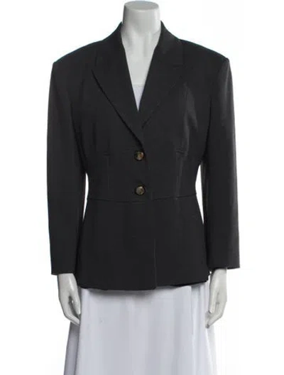 Pre-owned Pinko Blazer In Gray
