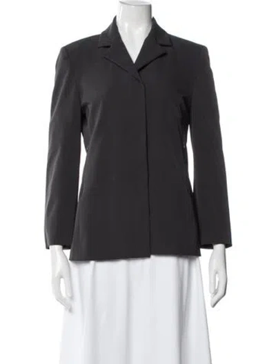 Pre-owned Pinko Blazer In Grey