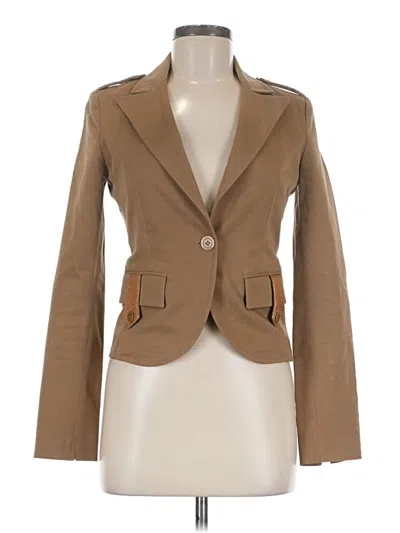 Pre-owned Pinko Blazer Jacket In Brown