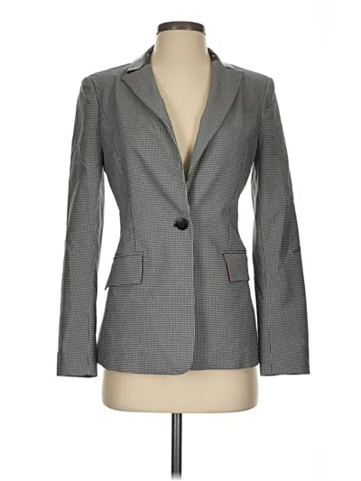 Pre-owned Pinko Blazer Jacket In Gray
