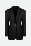 Pinko Black Blazer Women In Black