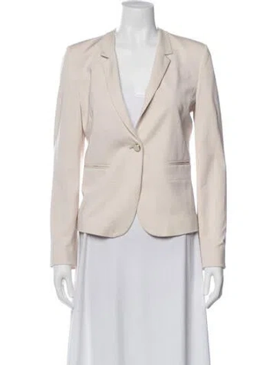 Pre-owned Pinko Blazer In Neutral