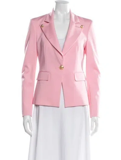 Pre-owned Pinko Blazer In Pink