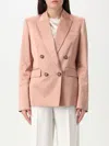 Pinko Single-opept Jacket In Pink