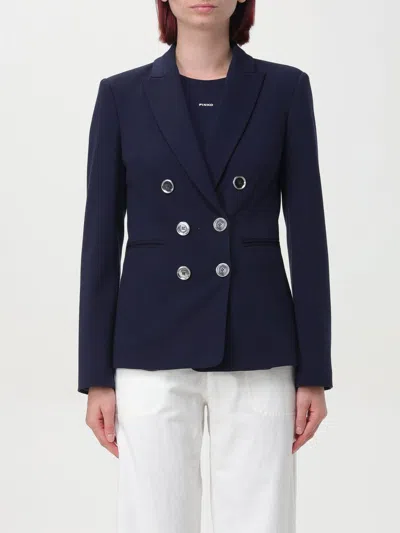 Pinko Blazer  Woman Color Blue