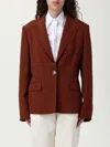 Pinko Gente Single-breasted One Button Jacket In Multi