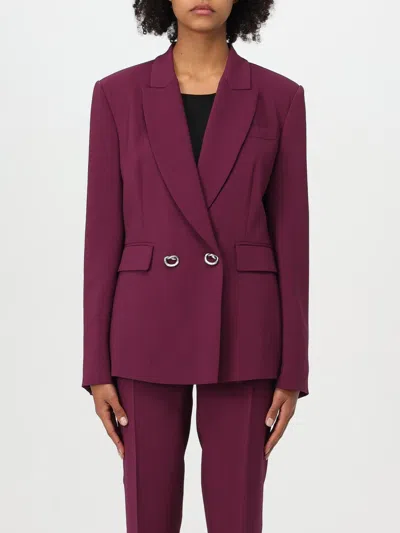 Pinko Blazer  Woman Color Burgundy In Burgunderrot
