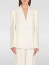Pinko Jacket  Woman Color White In White