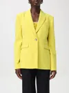 Pinko Blazer  Woman Color Yellow In 黄色