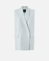 Pinko Blazer Vest With Rhinestones