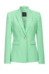 Pinko Peak-lapel Single-breasted Blazer In Multicolor